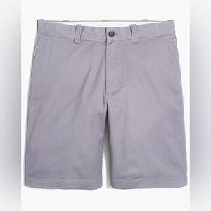 J.Crew 9 flex chino short Slate NWT